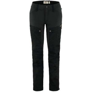 Fjallraven 86705-550 Keb Trousers Curved W sportbroek dames zwart maat 48 / S