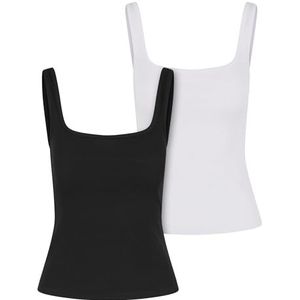 Urban Classics - Tb7513a - T-shirt - Zwart en Wit - 2-Pack