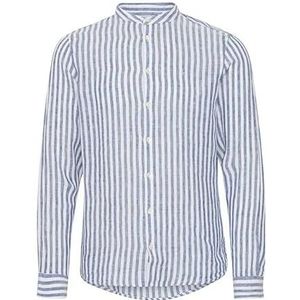 CASUAL FRIDAY Anton LS CC Linnen Shirt hemd, 193923 / Navy Blazer, S, 193923/Navy Blazer, S