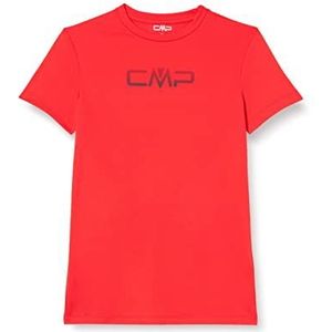 CMP - T-shirt - Jongens - Maxi-logo - Technische Stof - UV-bescherming - Dry Function