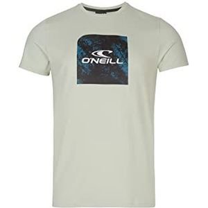 O'NEILL Tees Shortsleeve Cube Hybrid T-shirt, 16010 Sea Foam, Regular (set van 2) voor heren