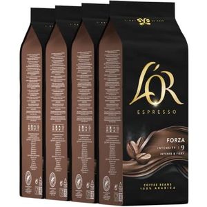 L'OR Espresso Forza koffiebonen - Intensiteit 09/12 - 4 x 1kg
