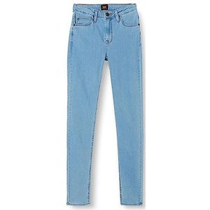 Lee Vrouwen Scarlett HIGH Jeans, CLEAN Light, W27 / L33, Clean Light, 27W x 33L