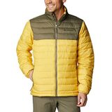 Columbia - Powder Lite - Bodywarmer - Golden Nugget - Stone Green - Waterafstotend