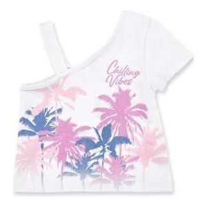 Tuc Tuc Mouwloos T-shirt voor baby's en peuters, Wit, 14 Jaren