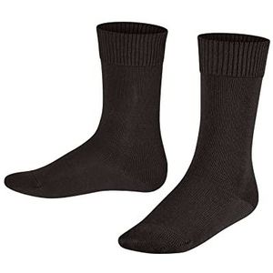FALKE Uniseks-kind Sokken Comfort Wool K SO Wol eenkleurig 1 Paar, Bruin (Dark Brown 5230), 19-22
