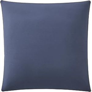 Kussensloop van katoen, tweekleurig, goede dagen, blauw, 65 x 65 cm, Essix