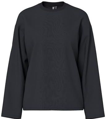 PIECES - Sadie - Shirt - Zwart - Lange Mouwen