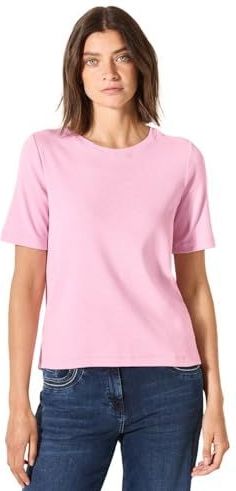 Cecil T-shirt voor dames, cherry blossom roze, L