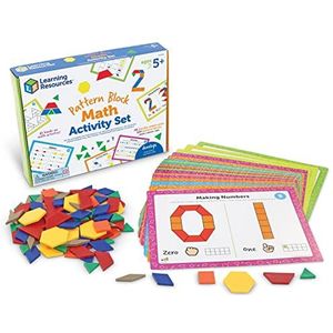 Learning Resources Patroon Blok Wiskunde Activiteit 144-Stukken Set