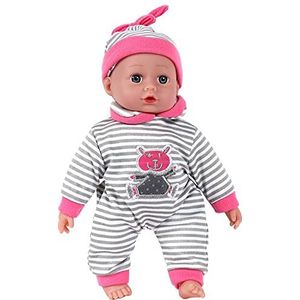 CLEMENT CLEMENTINE - Pop - Speelgoed voor kinderen - 071291 - Roze - Vinyl - Pop - Baby - Mannequin - 15 cm x 6 cm - Vanaf 18 maanden.
