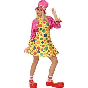 Ciao - Clown Clown Multicolor kostuum verkleedkleding, Meerkleurig, S