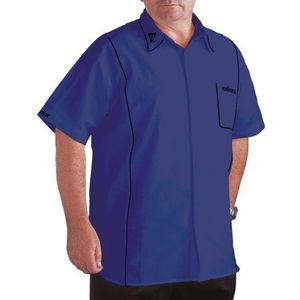 Unicorn Heren Teknik Dart Shirt - Blauw/Zwart, Medium