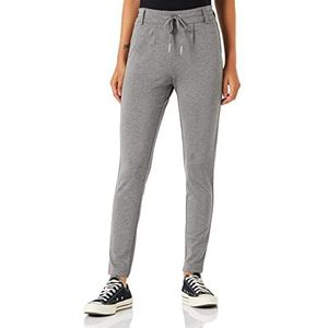 ONLY Onlpoptrash Life Easy Col Pant Pnt Noos kleding dames, Grijs (medium grey melange), M / 34L