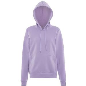 Mymo Athlsr Modieuze trui hoodie voor dames polyester lavendel maat XXL, lavendel, XXL