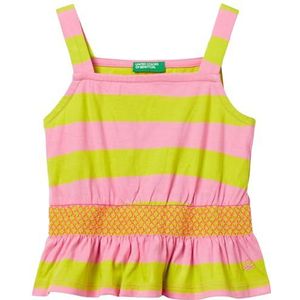 United Colors of Benetton Onderhemd voor meisjes en meisjes, Meerkleurig., 2 anni