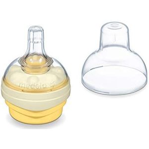 Medela Calma Fleszuiger voor gebruik met Medela-flessen voor gebruik met babyflessen, BPA-vrij, ventilatiesysteem, solitaire zuiger