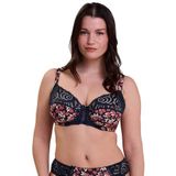 SANS COMPLEXE - Amélie Print - Omsluitend BH - Blauw - Polyamide