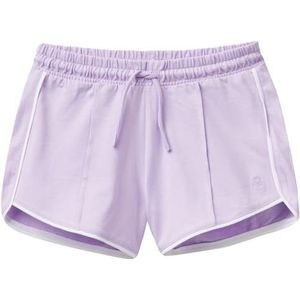 United Colors of Benetton Shorts voor meisjes en meisjes, Paars, 130 cm