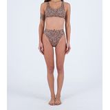 Hurley Max Leopard Moderate Tab Side Bikinibroekje