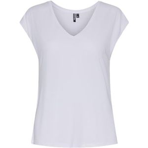 Pieces NOS dames Pckamala Tee Noos T-Shirt, wit (bright white bright white), L