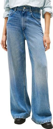 TOMMY HILFIGER - Jeans - Lichtblauw - Wide Leg - High Waist
