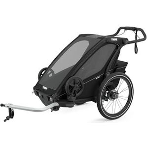 Thule Chariot Sport Multisport-fietstrailer Midnight Black Single