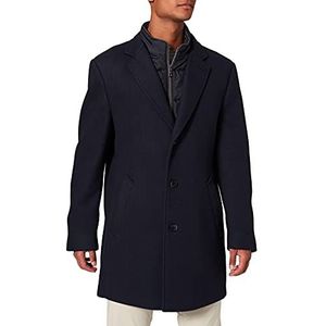 bugatti Wollen mantel voor heren, met afneembaar inzetstuk, marineblauw, 27