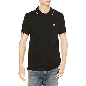 Diesel T-mith-d Poloshirt voor heren, Zwart Zwart Zwart, XS