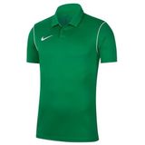 Nike Uniseks-Kind Short Sleeve Polo Y Nk Df Park20 Polo, Pine Green/White/White, BV6903-302, L