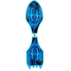 VEERA Wave Board | Caster Board | Ripstick | Skate Board | Blauw Skateboard met 2 wielen voor kinderen, tieners en volwassenen, (96 x 16 x 8)