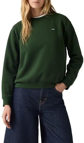 Levi's - A5942-0052 - Sweatshirt - Groen - Katoen
