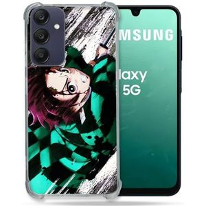 Cokitec Versterkte hoes voor Samsung Galaxy A16 5G Manga Demon Slayer Tanjiro