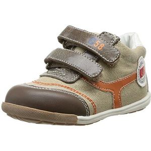 Chicco Gazel baby jongen babyschoenen - leren schoenen, Braun 450, 23 EU