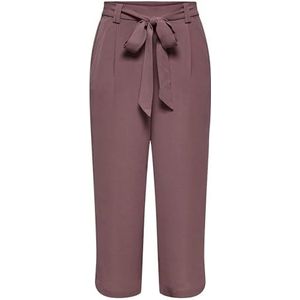 ONLY Broek dames Onlwinner Palazzo Culotte Pant Noos Wvn , rosébruin , 40