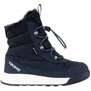 Viking Aery Warm GTX SL Sneeuwschoenen, uniseks, voor jongens, Navy Blauw, 37 EU