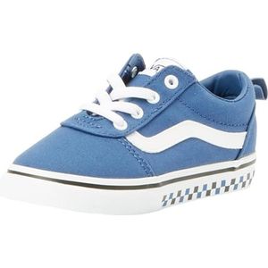 Vans Ward Slip-On Variety Sidewall Blue, uniseks kindersneakers, 29 EU, blauw (Variety Sidewall Blue), 29 EU