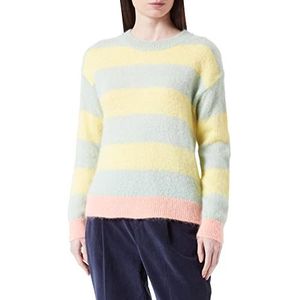 United Colors of Benetton Tricot G/C M/L 1042E102Z pullover, saliegroen geel mosterd 911, XS voor dames