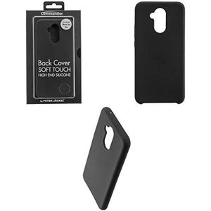 Commander Back Cover Soft Touch voor Huawei Mate 20 Lite Black