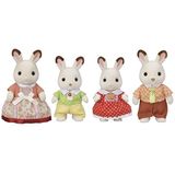 SYLVANIAN FAMILIES 5655 La Famille Lapin Chocolat Colorful New Packaging