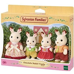 Sylvanian Families, 5655, Chocolade Konijn Familie