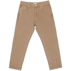 Gianni Lupo GL6131Q broek 5 zakken carrot cropped fit, beige, 42 heren, Beige