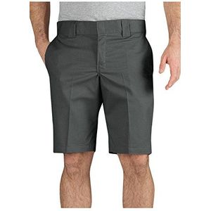 Dickies Slim Fit 11 Inch Flex Werkshort, Gravel Grijs V1, 40