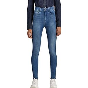G-STAR RAW Dames Shape High Waist Super Skinny Jeans, Blauw (Medium Aged 9425-071), 26W x 30L