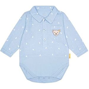 Steiff Baby-jongens body met lange mouwen onderhemd, CHAMBRAY BLUE, 68