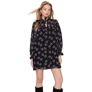 Bandeaujurk - Zwart - 100% Polyester