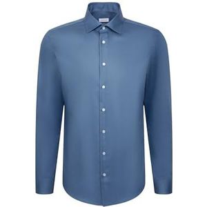 Seidensticker - 643510 - Chemise - Groen - Slim Fit - Manches Longues