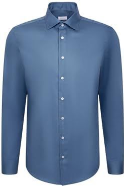 Seidensticker - 643510 - Chemise - Groen - Slim Fit - Manches Longues