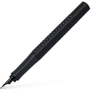 Faber-Castell 140963 vulpen Grip Edition, veer F, All Black