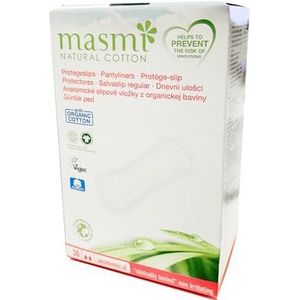 MASMI NATURAL COTTON Flex organic inlegkruisjes, 30 stuks